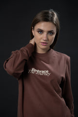 EMBRACE THE JOURNEY SWEATSHIRT