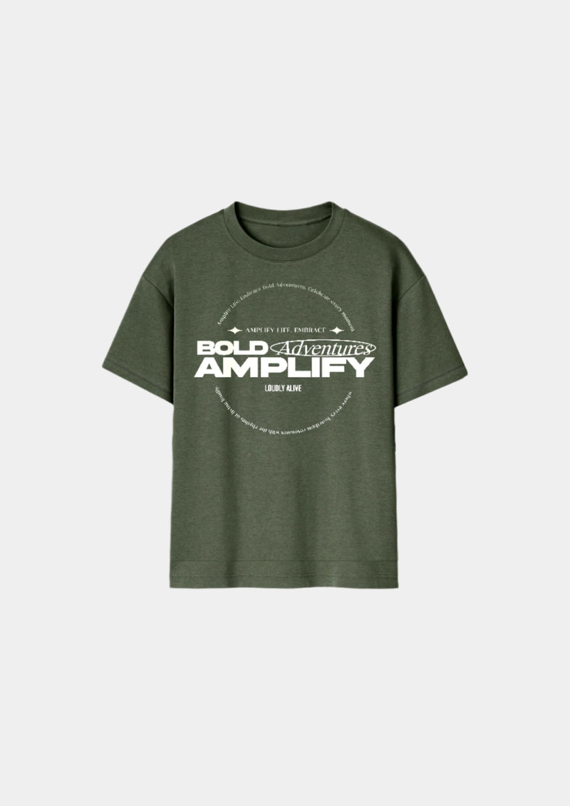 BOLD AMPLIFY TEE