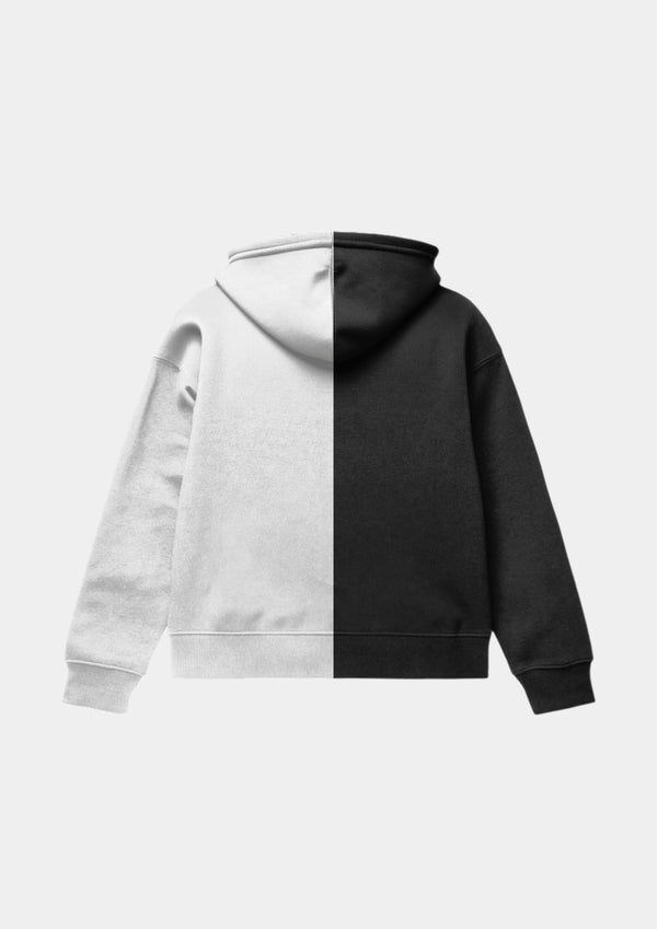 BLACK-WHITE HOODIE